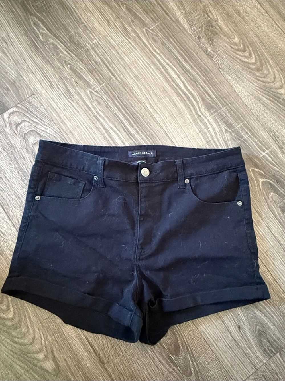 Aeropostale Women's Black Shorts size 14